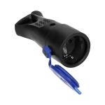 Caoutchouc, prise enfichable avec Support, Schuko 250V / 16A, IP44