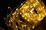 Modee Christmas lighting string 100 Led / 5 meter / 5cm 2700K - 3 x AA batteries not included
