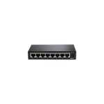 Witek 8 - port gigabit ethernet switch with Steel case