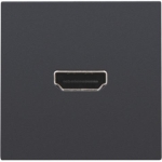 Afwerkingsset met HDMI naar HDMI aansluiting Anthracite