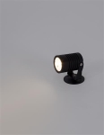 Fend Black Aluminium & glass Led 10W 742lm 3000K CRI > 80 100 - 240V angle du faisceau 24° IP65 D: 6