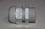 Cable gland metric thread 25mm Grey