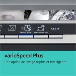 Lave-vaisselle HC - iQ500 full intég. - 60 x 86,5 - 92,5cm zeolith, autoOpen dry, 43dB, dém. diff.,