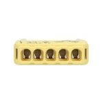 Sachet de 10 connecteur à 5 fils. pour fil 0,75 - 2,5 mm² CEI 300V / 24A