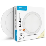 Led paneel rond - opbouw 6W 4000K 540lm