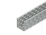 Kabelgoot geperforeerd + U - koppeling, lengte = 3m, dikte =1mm, sendzimir 110 x 400 x 3000mm