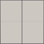 Double key, wireless, for Hue system, light Grey