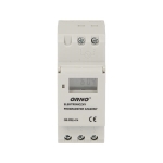 Din rail digitale timer 16 tijdprogramma's dagelijkse of wekelijkse cyclus 12- of 24-uursmodus Lcd d