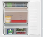 Réfrigérateur - intégrable IQ300 combi-bottom - 177,5cm LowFrost, classe E, 35dB, hyperFresh, Led di