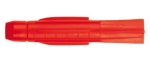 Expansion fixing without collar Red diameter 10mm length 61mm