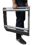 Unwinder light320 maximum 320kg maximum coil width 610mm length 646 x depth 614 x height 90mm 12,6kg