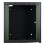 Logon Data Line rack single section 600 x 560 x 645mm 12u Zwart