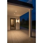Patta-f, plafondInbouwarmatuur, rechthoekig, mat Zwart, 9W, 38°, 3000K, inclusief driver