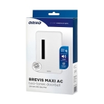 Brevis maxi AC electromechanical, two - tone doorbell, 230V, pure White two - tone doorbell with an