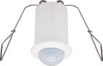Mini - aanwezigheids - of mini - afwezigheidsmelder 9,5m PIR 360° (230V) één kanaal voor inbouw
