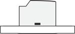 Détecteur de présence P41MR, 230V, secondaire, 12 - 13m, pour boîte d'encastrement, couleur Blanc