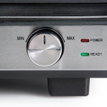 Multifunctionele grill 2-in-1: wafel en grill - Zwart