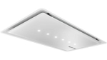 Hotte serie 8 hotte pour plafond - groupe d'extraction 90cm, Blanc, EcoSilence drive, 3 niveaux + 2