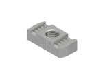 Glijmoer M8 voor profiel met opening 18 - 22mm hot - dip