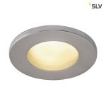 Dolix Out Qpar51, round, matt Chrome