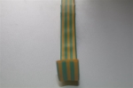 Gaine thermorétractable 19.1 - 9.5mm vert / Jaune