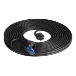 Rallonge heavy - duty avec câble caoutchouc longueur 20m IP44, 1 x 2 pôles + T, H07RN-F 3 x 1.5mm²,