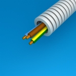 Prewired conduit Vob 3G2.5 diameter 16mm on a drum of 300m CPR class: ECA