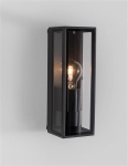 Sorren Anthracite die - casting Aluminium & clear glass Led E27 1 x 12W 220 - 240V IP65 Bulb exclude