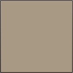 Set de finition pour interrupteur électronique ou bouton - poussoir Bronze