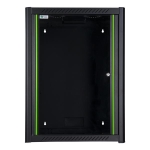 Logon wandrack 19" 16U breedte 600 x hoogte 823 x diepte 450mm Zwart