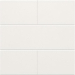 Afwerkingsset voor 4 - voudige potentiaalvrije drukknop White Steel