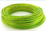 Vob 16 Green / Yellow (H07V-R) on a drum of 500m CPR class: ECA