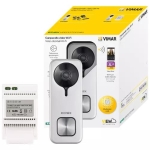 Wi-Fi video doorbell kit + Din power unit
