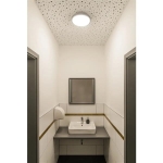 Ainos, plafondarmatuur, Led, 3000K, rond, Antraciet, met sensor