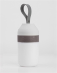 Maya Grey & White ABS & Iron Silicone Rubber Led 1.5 Watt 30lm 3000K IP20D: 7.7 H: 15 - 23cm