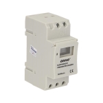 Din rail digitale timer 16 tijdprogramma's dagelijkse of wekelijkse cyclus 12- of 24-uursmodus Lcd d