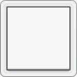 Bouton - poussoir non éclairable Blanc clair avec touche Blanc foncé avec raccords rapides