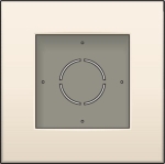 Single surface mounting kit for surface mounting 1 flush mounting function, Cream