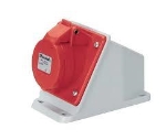 CEE wanddoos 16A / 380V / 3 polig + N + A