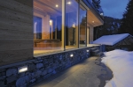 Brick Led downunder applique, rectangulaire, Gris Argent, Led Blanc chaud