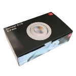 Promo pack Junistar Eco isosafe Blanc 550lm 3000K Ra 98 dimmable (pack de 8 pièces)