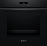 Oven serie 2 multifunctie 60cm, Label A+, 6 verwarmingswijzen, pyrolyse, Rood display, Zwart Zwart A