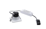 Patta-I, plafondInbouwarmatuur, rechthoekig, mat Wit, 9W, 38°, 3.000K, inclusief driver