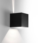 Applique Led up & down Zwart - 6W - 3000K - 550lm - IP65