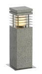 Arrock Granite 40 borne, granit, Poivre & Sel, E27, maximum 15W