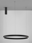 Elowen Triac dimmable sandy Black Aluminium & acrylic Led 77W 220V 3326lm 3000K IP20 up & down light