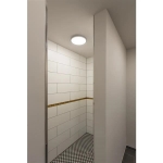 Ainos, plafondarmatuur, Led, 3000K, rond, Antraciet, met sensor