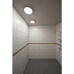 Ainos, plafondarmatuur, Led, 3000K, rond, Antraciet, met sensor