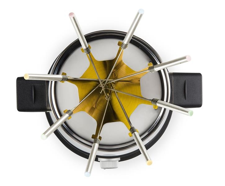 Fondue Inox - 1500 Watt - 8 personnes