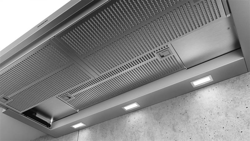 Dampkap iQ300 telescopisch 90cm - 397 / 729m³ / u - 53dB - Led-verl. - iQdrive - Inox afwerkingslijs